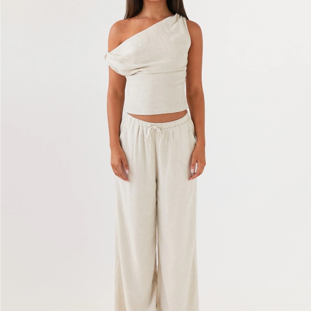 Peppermayo Beige Linen Set